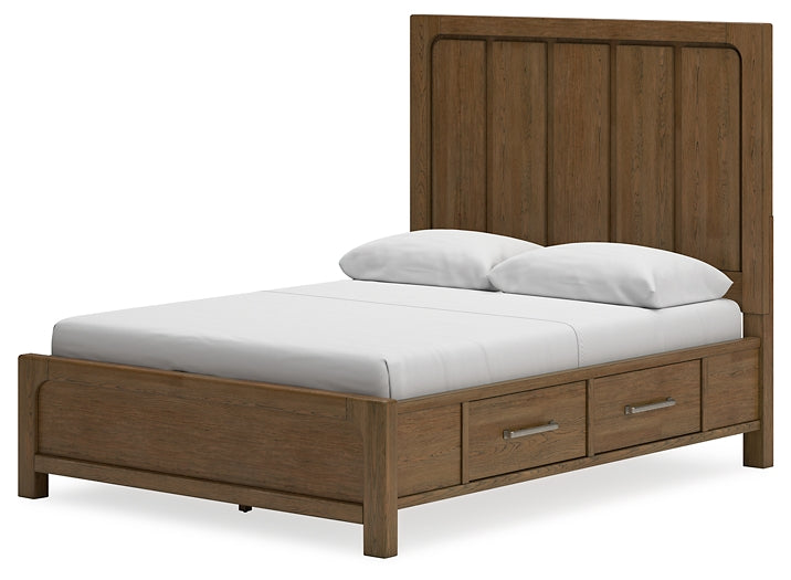 Cabalynn  Panel Bed With Storage