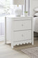 Hallityn Twin Panel Headboard with Dresser and Nightstand