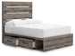 Graystorm  Panel Storage Bed