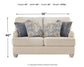 Traemore Loveseat