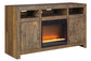 Sommerford 62" TV Stand with Electric Fireplace