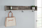 Neilsville Wall Mounted Coat Rack w/Shelf