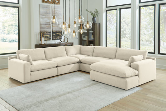 Elyza 5-Piece Sectional with Chaise