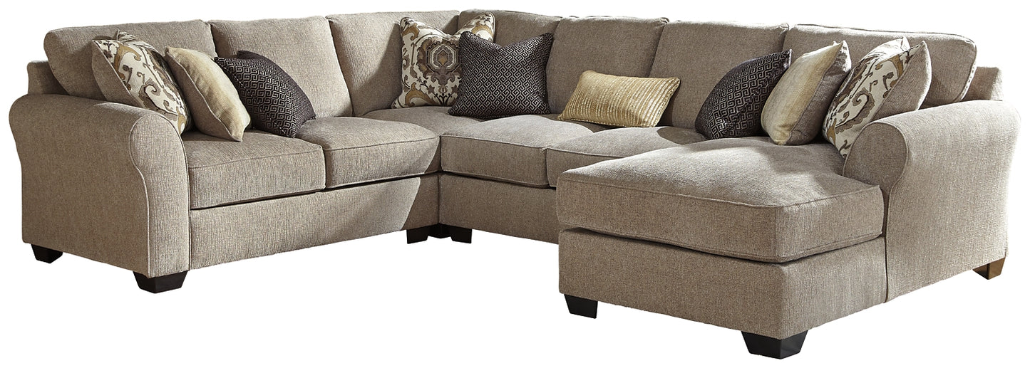 Pantomine 4-Piece Sectional with Ottoman