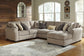 Pantomine 4-Piece Sectional with Ottoman