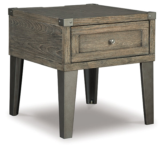 Chazney Rectangular End Table