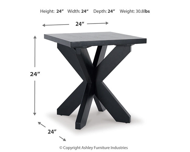 Joshyard Coffee Table with 1 End Table